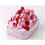 Polycarbonate carapina for ice cream Size mm.L 360 x P 250 x 80 h Model BG360250080PC