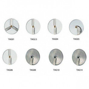 Cutting discs suitable for vegetable cutter Model TITANIUM