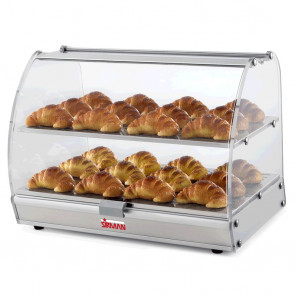 Heated display Bold Model Vista Bold Brioches P2 hot two shelves Power watt 300