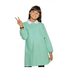 Pollicino Pinafore 65% Polyester  35% Cotton LIGHT FREEN available in different sizes Model 000229