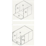 Modular cold room Model JS/P/7/114X174X214 Panel thickness 7 cm With floor Without engine