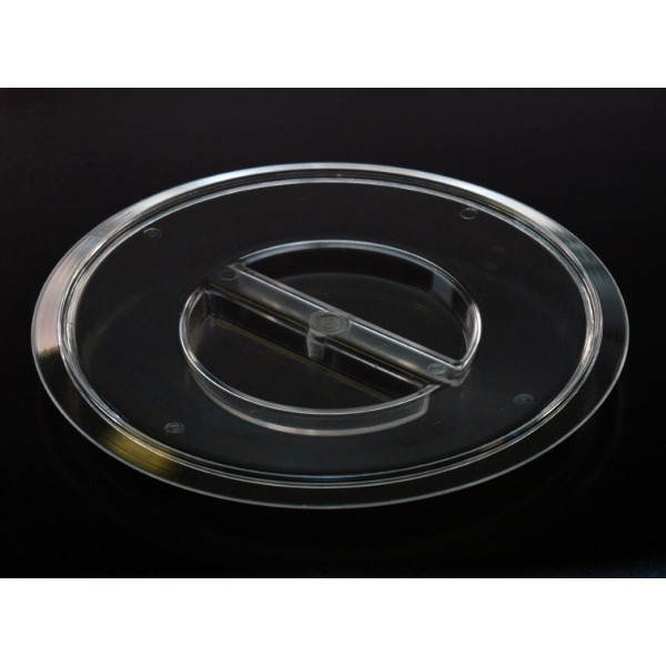 Polycarbonate lid for ice cream carapina Size ø200 Model BGCOPC