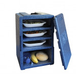 Isothermal container for single portion 240x250x350 Model BL05