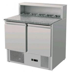 Refrigerated saladette/Static pizza counter Model AK940P