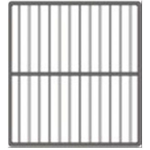 AISI 304 Stainless steel grid Gastronorm 2/3 Model GR23AI