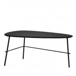 Indoor table TESR Powder coated metal frame, painted MDF top  Model 1678-SE10