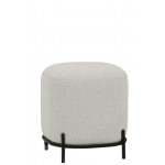 Indoor ottoman TESR Powder coated metal frame, fabric covering. Model 1774-S03