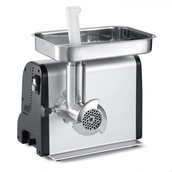 Meat grinder Model TC12 DENVER Hourly production kg/h. 85 Power watt 550 - Hp 0,75 Stainless steel plate and knife. Ventilated motor.