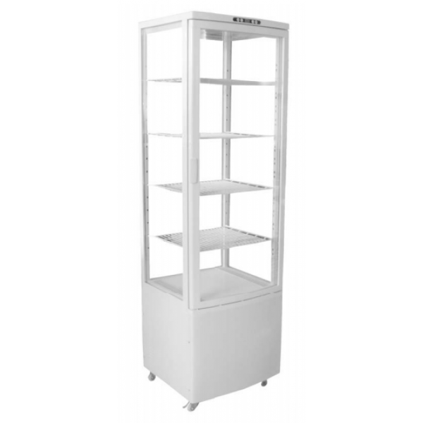 Ventilated refrigerated display\drinks display Model VRN235 BIANCA Glass door