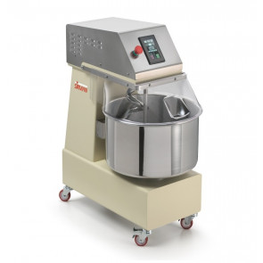 Spiral pizza mixer Model Hercules Biga 40 2V Ideal for Roman pinsa Dough capacity kg 32