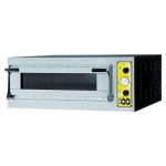 Electric mechanical pizza oven PF Model ALFA 6 1 cooking chamber Glass door N. Pizzas 6 (Ø cm 32)