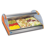 Refrigerated countertop display Model PLANET2GN1/1 Containers GN1/3 E GN/1/1