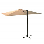 Rectangular umbrella with opening crank handle and inclination STK With rotating mechanism Model S7301230000