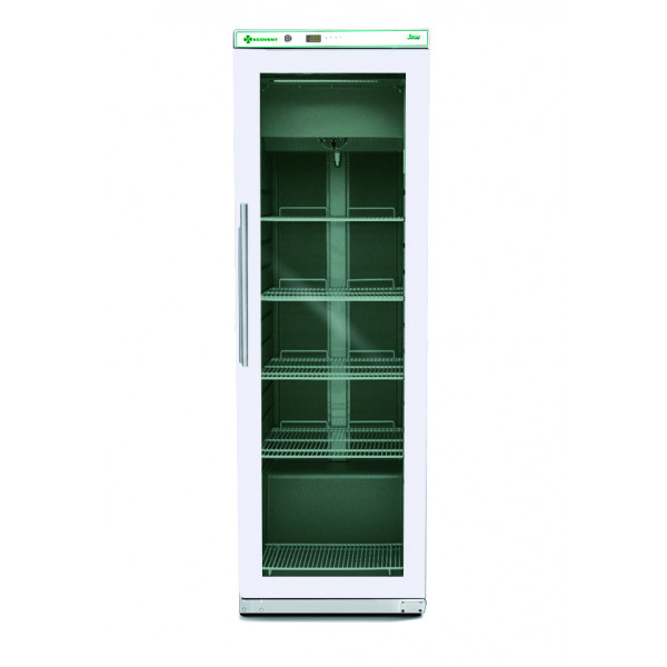 Ventilated refrigerated cabinet with glass door Model G-EFV600G