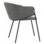 Indoor armchair TESR Powder coated metal frame, velvet covering. Model 1939-UK02