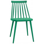 Outdoor chair TESR Polypropylene frame Model 1480-XH3 GREEN