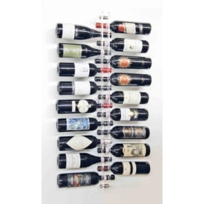 Transparent neutral wine bottles display classic design bottles Bottles capacity 18 Model Plex100