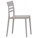 Stackable outdoor chair TESR Polypropylene frame with fiberglass Model 1823-317A Various colors