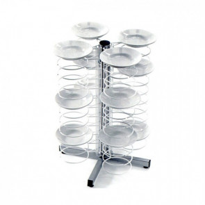 Countertop Plates trolley Model CA1435/36 Painted or chrome-plated for 18/23 plates. Capacity 48 plates