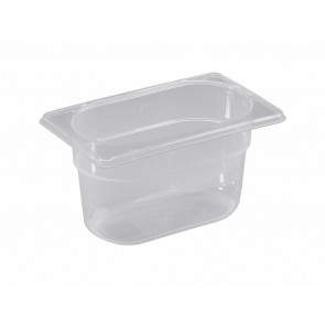 Polypropylene gastronorm container 1/9 Model PP19065