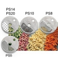 Dicing disc cubes dimension 20 ps20 to combine with df14 for Vegetable/Mozzarella cutter