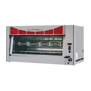 Gas planetary rotisserie ENG Model DELTA42P Capacity N. 42 Chickens N. 6 spits cm 111,5