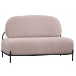 Indoor sofa TESR Powder coated metal frame, fabric covering. Model 1604-06S