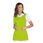 Lady Papeete apron 100% Polyester Apple green Model 013226