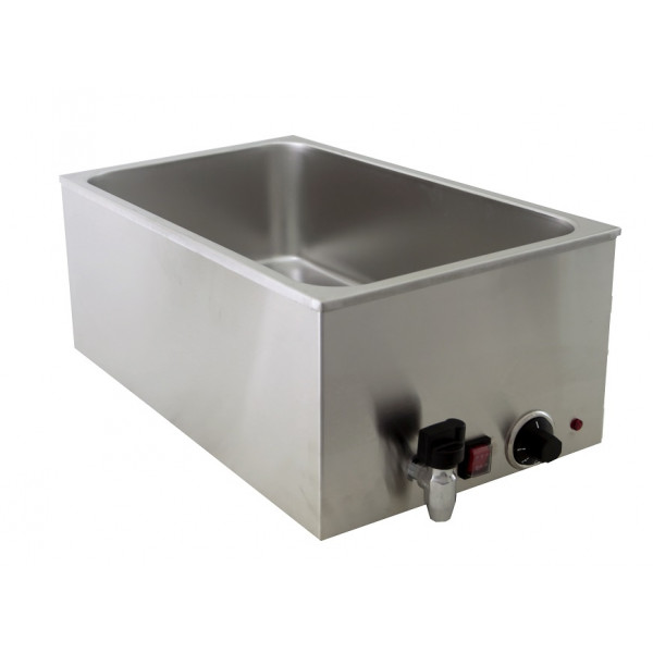 Electric bain-marie Model BMRH200 with tap Power: 1.2 kW