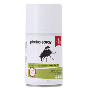 Aerosol pyrethrum-based insecticide , Ready-to-use aerosol insecticide 250 ml  MDL Model PIRETRO 707010