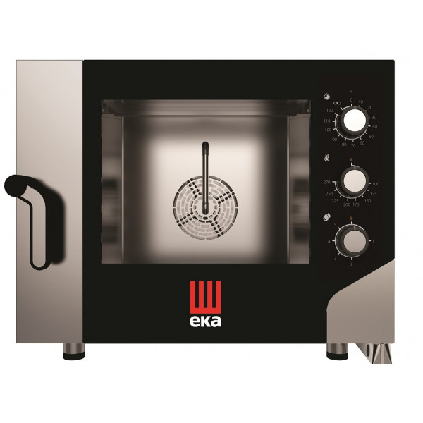 Electric convection oven MKF464S Capacity: N° 4 trays / grids (600x400 mm) Electric power Kw 7.8 Hinged door