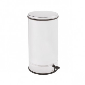 Pedal waste container in polished stainless steel MDL - Model PELICANTE 790280