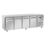 Ventilated refrigerated pastry counter Model PA4100 Suitable for trays 600x400
