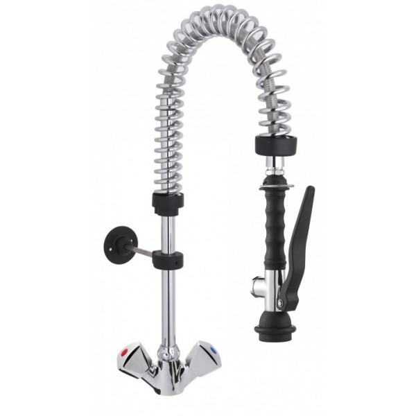 ONE HOLE PRE-RINSE UNIT WITH STAR HANDLE, MINI VERSION MNL Model ERAMINI139