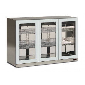 Ventilated wall cooler for drinks Model COLDWALL300INOX