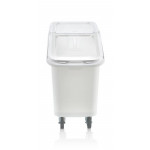Polypropylene ingredient bins with wheels KAR Model TRPP102