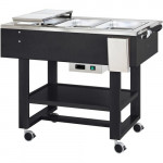 Heated trolley Model CL2770N for boiled and roasted meats Various colours