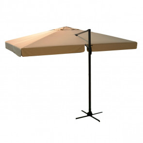 Square umbrella with opening crank handle and inclination STK With rotating mechanism Model S7300260000