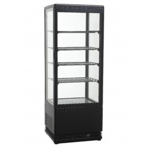 Ventilated refrigerated display\drinks display Model VRN98NERA Glass door