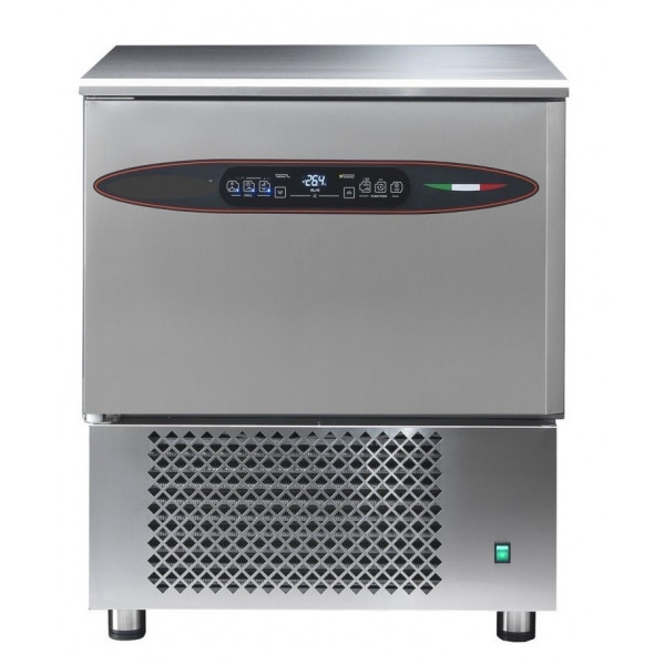 Professional Blast chiller Model ATT05 with digital control with touch sensors
