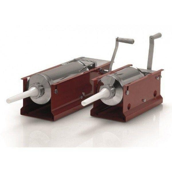 Manual sausage filller Model L3ECO Stainless steel structure Capacity Lt 3 Cylinder: Ø 140x210 mm