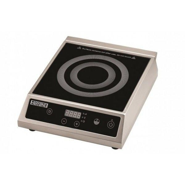 Induction plate EASYLINE Model PFD27N Glass-ceramic plate Inductive surface: mm 140 ÷ mm 220