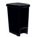 Pedal bin Black 10  LT SLIM MDL - Model 909811