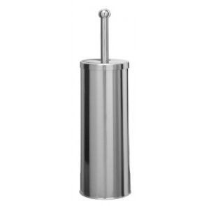 Toilet brush holder Stainless steel Polished or Brushed MDL - Model BASIC METAL 101800