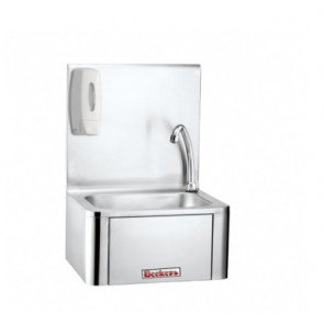 Hand washer Model LM40 knee control with soap dispenser