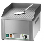 Electric frytop Model FRY1RC single striped chromed steel plate