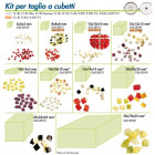 Dicing discs and french fries suitable for vegetable cutter series Expert 5-7 Robot Coupe