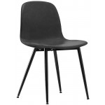 Indoor chair TESR ​Powder coated metal frame Synthetic leather covering Model 183-XR4