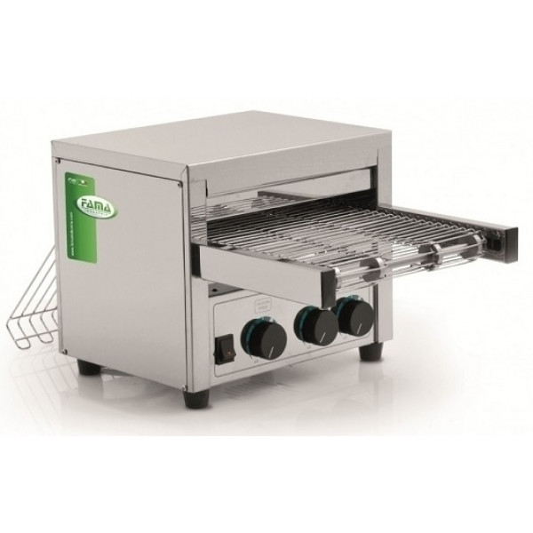 Rollertoast and Toaster Model MRT600 Hourly production N. 600 slicers Power W 1700