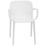 Stackable outdoor chair TESR Polypropylene frame with fiberglass Model 1502-9E